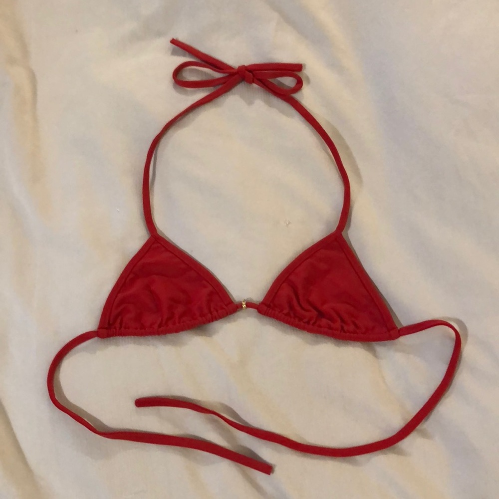 Red Bikini Top